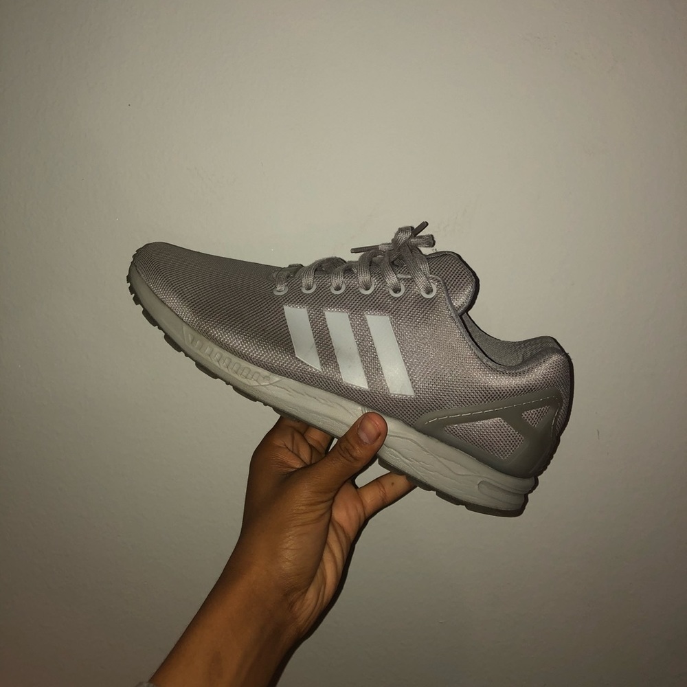 Adidas zx flux. All gray.